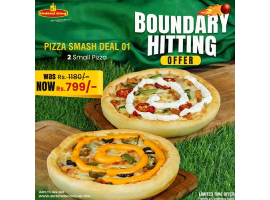 United King Pizza Smash Deal 1 For Rs.799/-